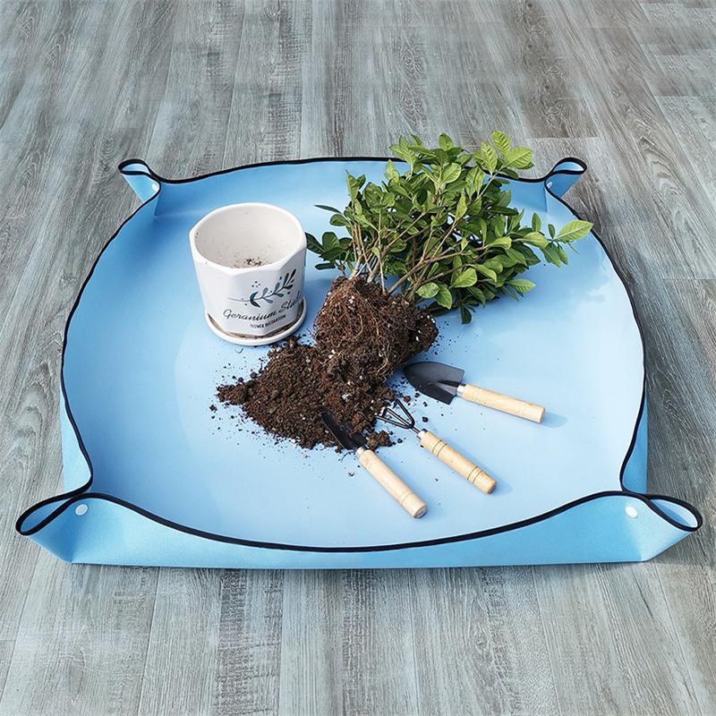 Waterproof Gardening Planting Mat Succulent Flower Changing Pot Mixing Soil Mat