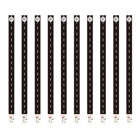 10 Pcs Elastic Luggage Straps Adjustable Durable Travel Belts