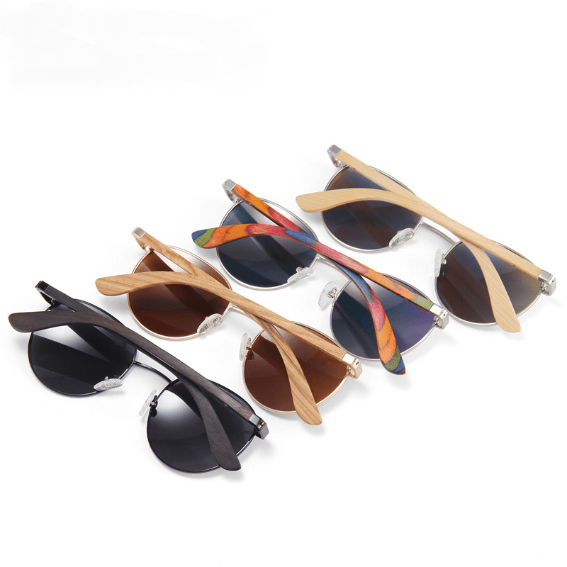 Wooden Sunglasses Polarized Driving UV 400 Protection for Men
