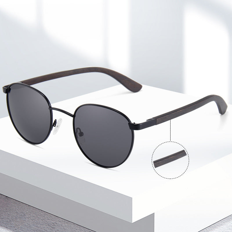 Wooden Sunglasses Polarized Driving UV 400 Protection for Men