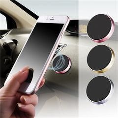 Car Navigation Aluminum Alloy Phone Magnet Holder