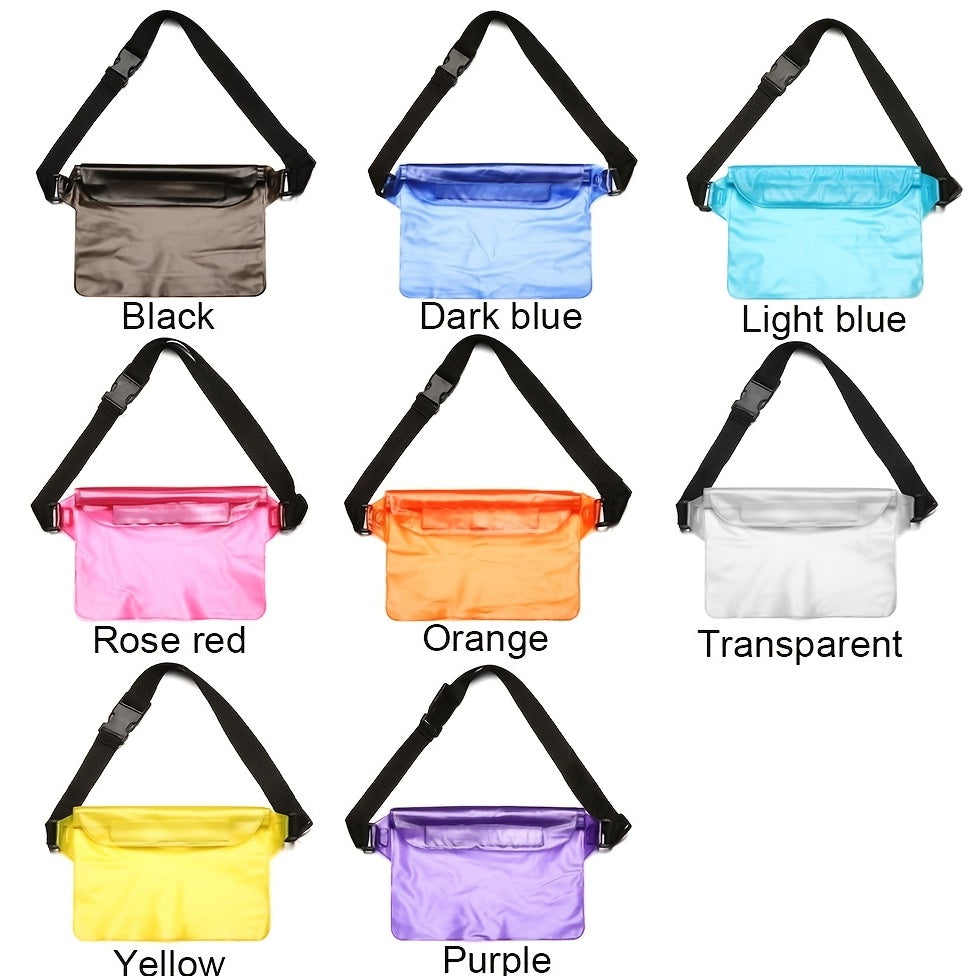 Waterproof Phone Pouch Waist Bag for Swimming Diving Skiing