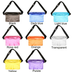Waterproof Phone Pouch Waist Bag for Swimming Diving Skiing