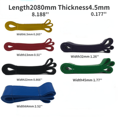 Pull Up Bands TPE Workout Bands For Arm Leg & Back Exercise