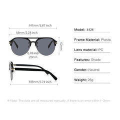 Unisex Pilot Aviators Sunglasses UV400 Protection