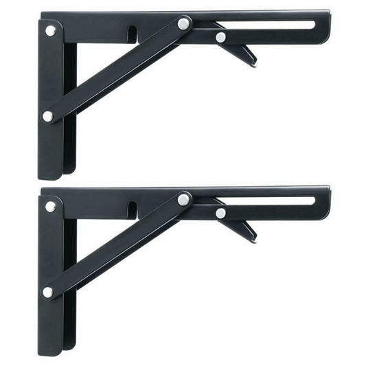 2pcs Campervan Folding Bracket Table Shelf Motorhome Caravan Stainless Steel