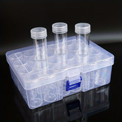 DIY Diamond Painting Bead Storage Container Transparent Organizer Case