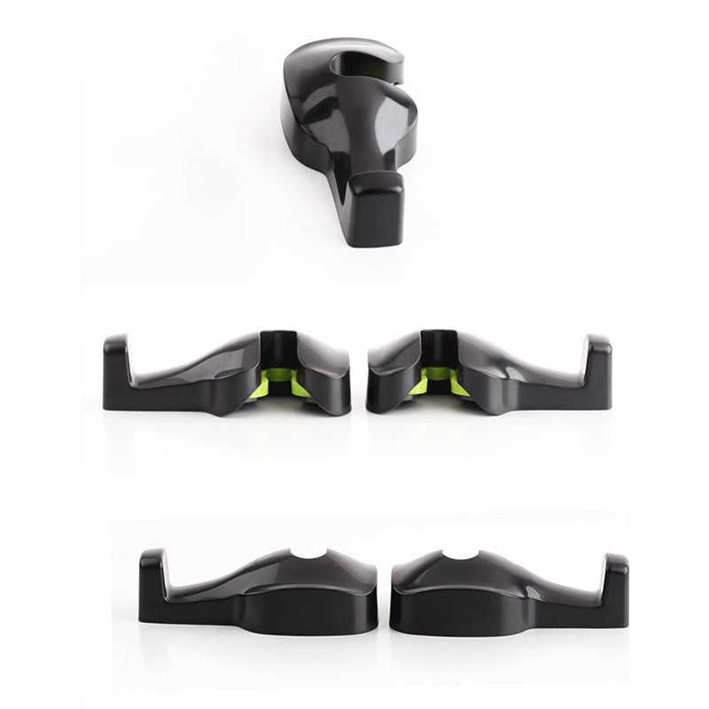 2pcs Car Back Seat Headrest Hanger Holder Car Hook Bag Organizer