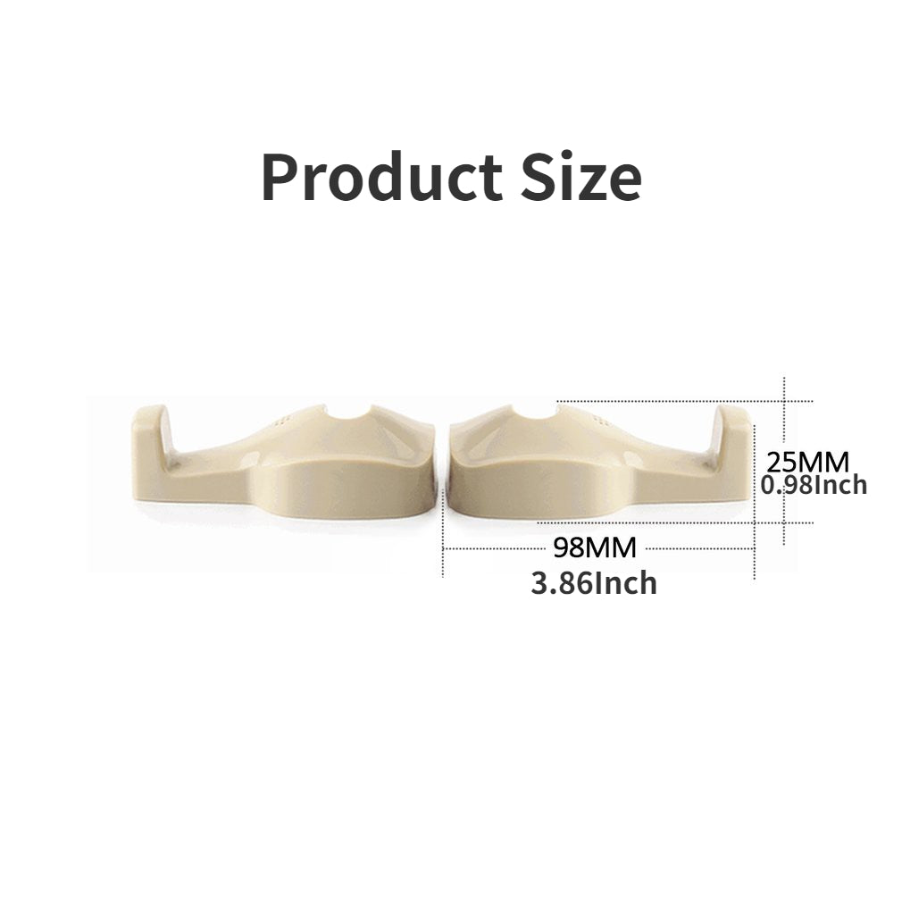 2pcs Car Back Seat Headrest Hanger Holder Car Hook Bag Organizer