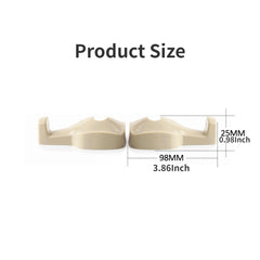 2pcs Car Back Seat Headrest Hanger Holder Car Hook Bag Organizer