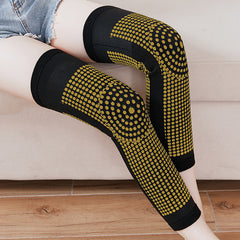 Long Warm Knee Pads Compression Socks Winter Leg Warmer Hiking Running