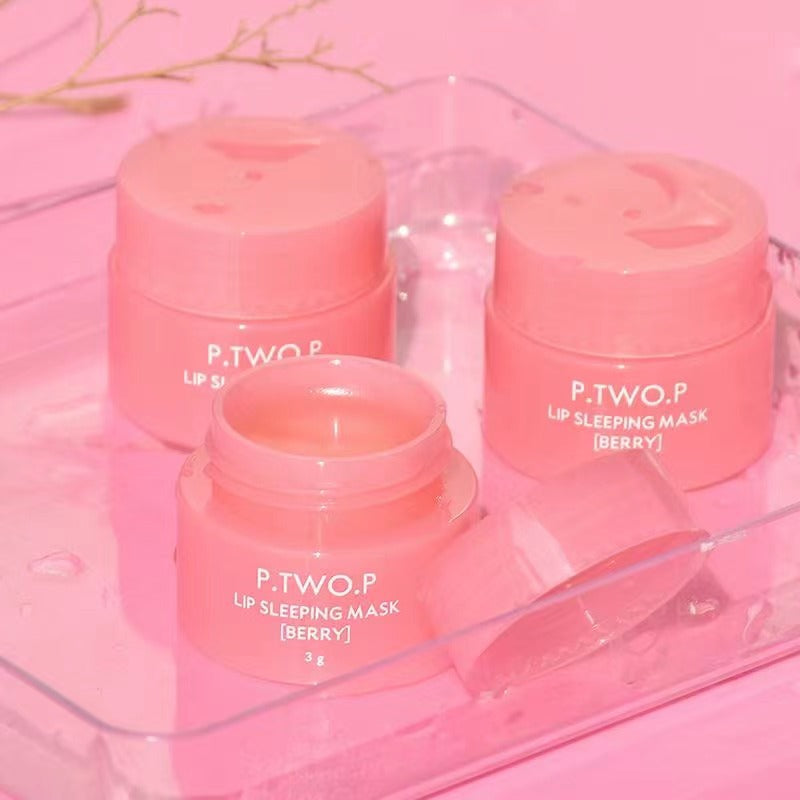 Strawberry Sleep Lip Mask Hydrating Jelly Lip Mask