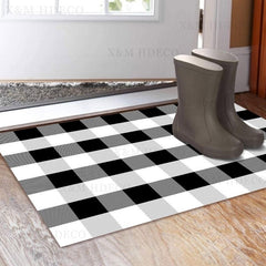 Thick Washable Floor Mat Indoor Outdoor Area Rug Absorbent Door Carpet