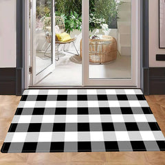 Thick Washable Floor Mat Indoor Outdoor Area Rug Absorbent Door Carpet