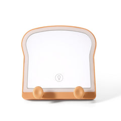 Toast & Bread Shape Mirror Night Light Lamp