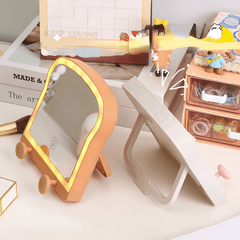 Toast & Bread Shape Mirror Night Light Lamp