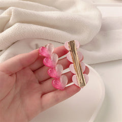 Heart Hair Clips Decorative Hair Accessories for Girls