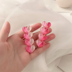 Heart Hair Clips Decorative Hair Accessories for Girls