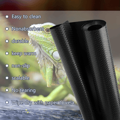 Non Adhesive Reptile Terrarium Carpet Base for Reptiles - 70 Inch