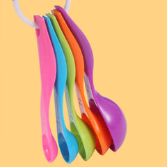 5pcs Plastic Measuring Spoons Set for Baking Kitchen Tools