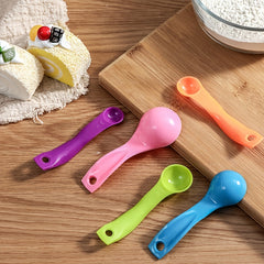 5pcs Plastic Measuring Spoons Set for Baking Kitchen Tools