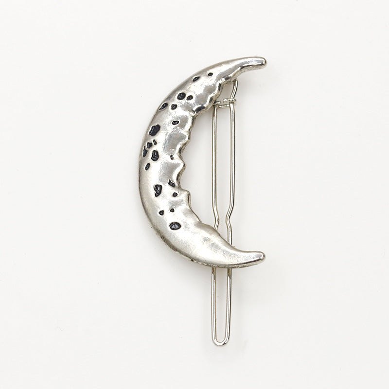 Moon Shaped Hairpins Hair Clips Decorative Hair Accessories