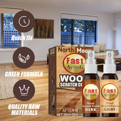 2pcs Wooden Floor Scratch Repair Agent Furniture Refurbishment Spray