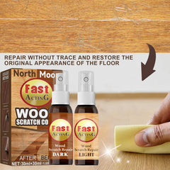 2pcs Wooden Floor Scratch Repair Agent Furniture Refurbishment Spray