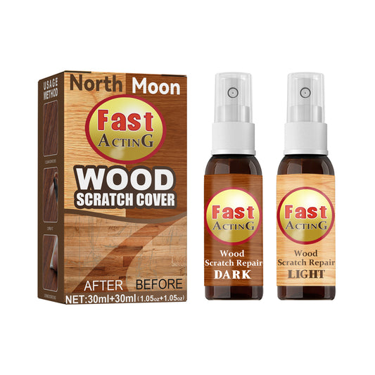 2pcs Wooden Floor Scratch Repair Agent Furniture Refurbishment Spray
