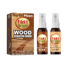 2pcs Wooden Floor Scratch Repair Agent Furniture Refurbishment Spray