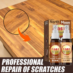 2pcs Wooden Floor Scratch Repair Agent Furniture Refurbishment Spray