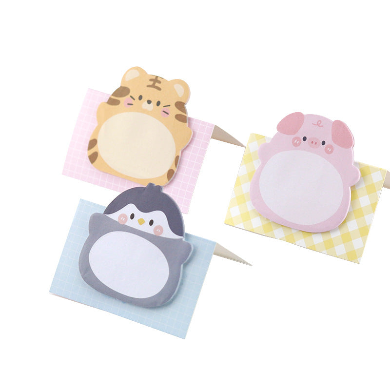 8pcs Animal Sticky Notes - Cute Memo Note for Students