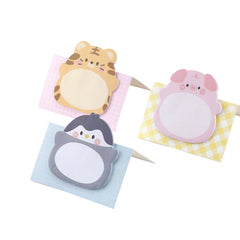 8pcs Animal Sticky Notes - Cute Memo Note for Students