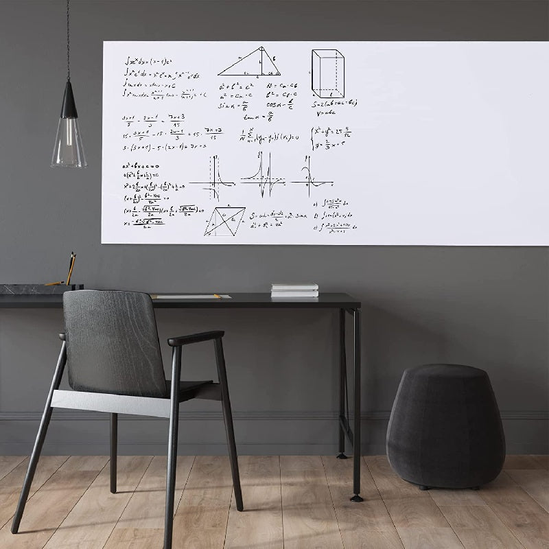 Whiteboard Wall Sticker Peel & Stick Dry Erase Paper