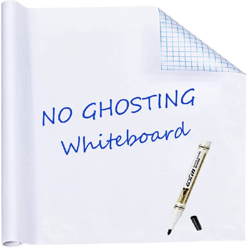 Whiteboard Wall Sticker Peel & Stick Dry Erase Paper