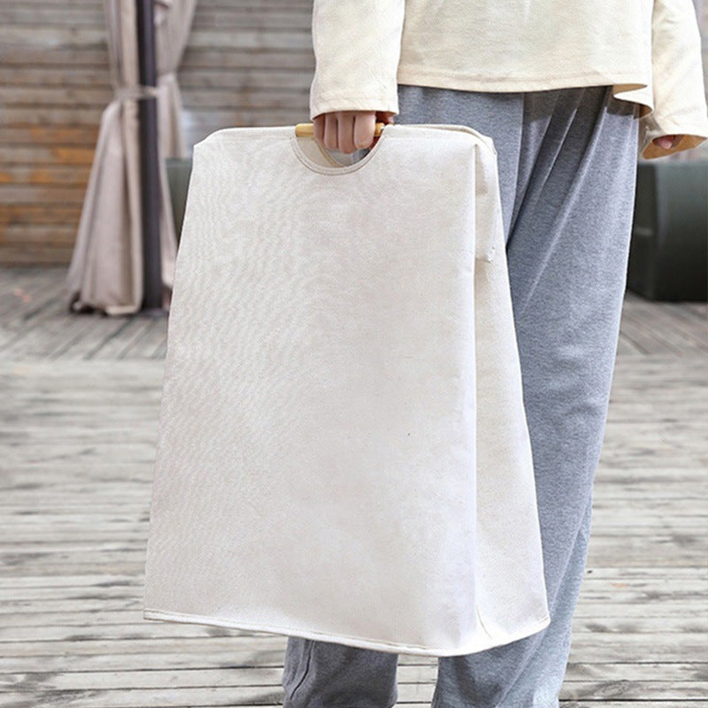 Folding Laundry Basket Storage Yoga Mat Holder