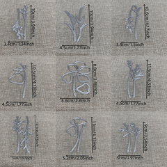 Piggy Craft Metal Cutting Dies Flower Leaf Series