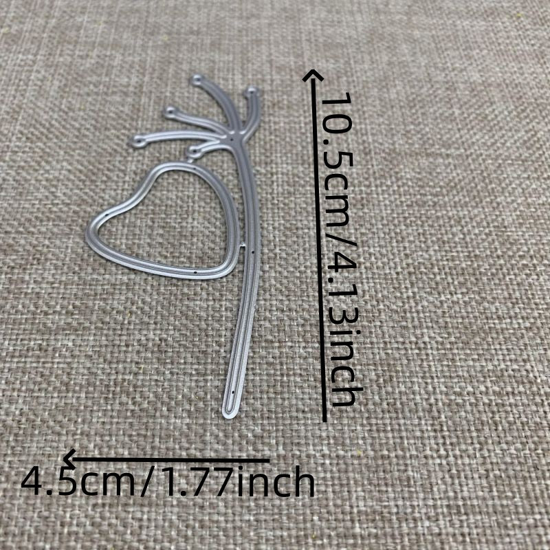 Piggy Craft Metal Cutting Dies Flower Leaf Series