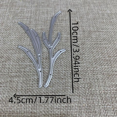 Piggy Craft Metal Cutting Dies Flower Leaf Series