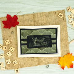 Retro Clear Stamps Floral Calendar Background Words Silicone Stamp Seals