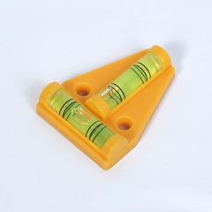 T-Shaped Horizontal Bubble Level Gauge Mini Level Bubble with Installation Hole