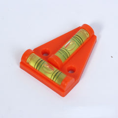 T-Shaped Horizontal Bubble Level Gauge Mini Level Bubble with Installation Hole