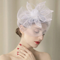 Fascinators Hat Tea Party Headwear Ribbons Feathers With Headband