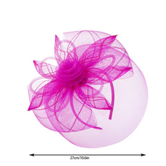 Fascinators Hat Tea Party Headwear Ribbons Feathers With Headband