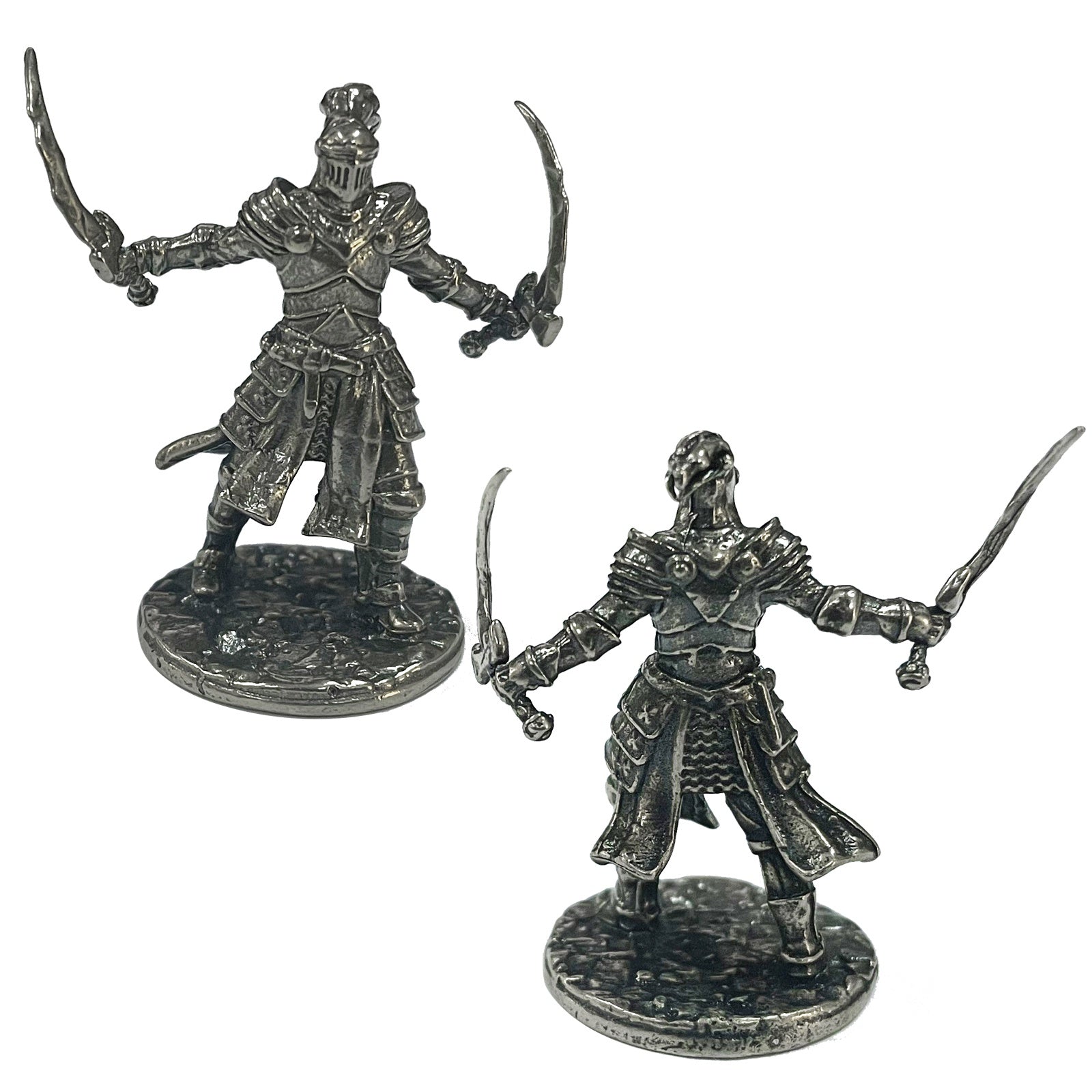 Copper Metal Warrior Arab Knight Soldier Model for Board Games Car Decoration