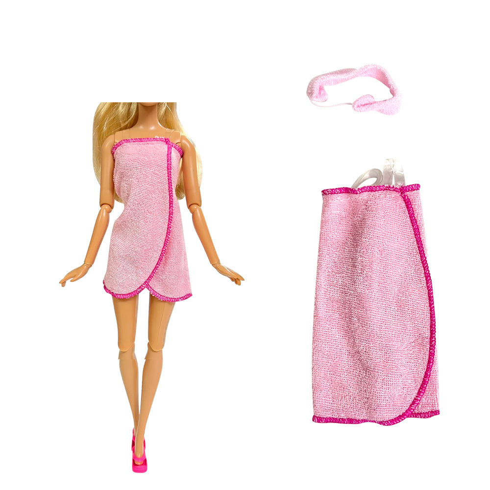 Princess Daily Bathrobe for Doll Accessories - Doll Gift Toy for Girl