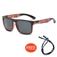 Square Polarized Sports Sunglasses UV400 Sun Shades