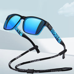 Square Polarized Sports Sunglasses UV400 Sun Shades