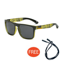 Square Polarized Sports Sunglasses UV400 Sun Shades