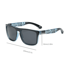 Square Polarized Sports Sunglasses UV400 Sun Shades